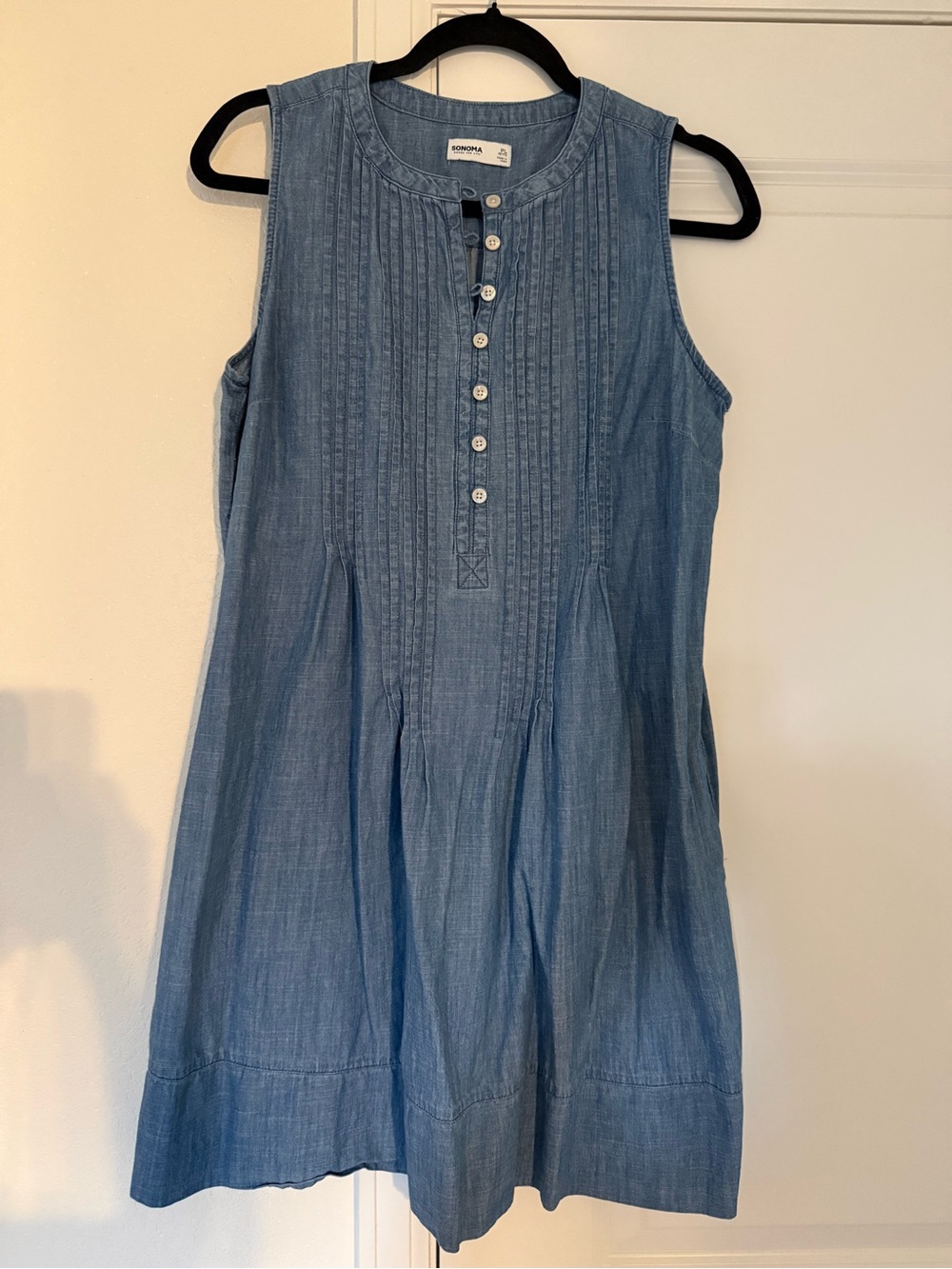 SONOMA mini jean dress